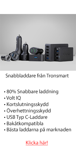 Snabbladdare från Tronsmart